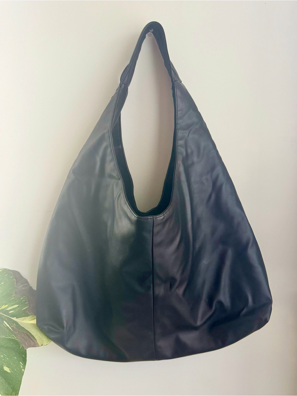 Classic Black Hobo Bag